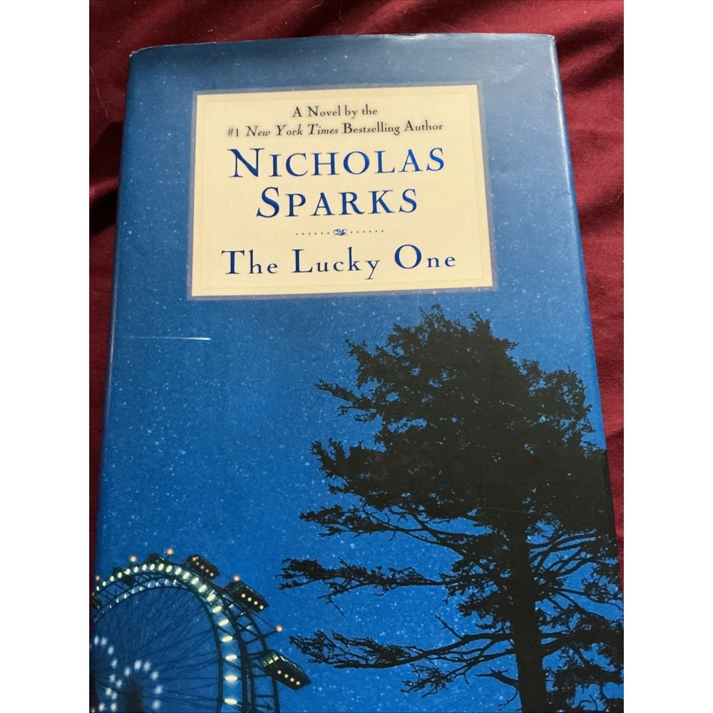 Lucky One by Nicholas Sparks (2008, Hardcover)